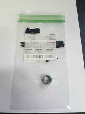 Kawasaki NOS NEW 314G1000 Nut 10mm W1 W2 KX KDX W1SS W2SS W2TT KX80 KDX80