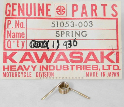 NOS Genuine Kawasaki H1 H2 KH 500 S1 S2 S3 Z1 Fuel Cap Spring 51053-003 QTY 2