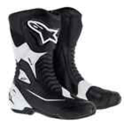 Alpinestars SMX-1 R Vented Boots Black/Black Size 6.5 US