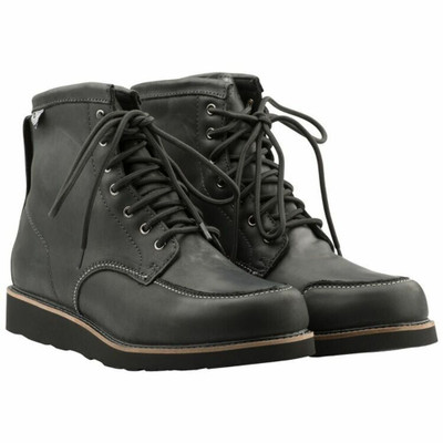 Highway 21 Journeyman Motorcycle Boots Black Size 12 361-80612