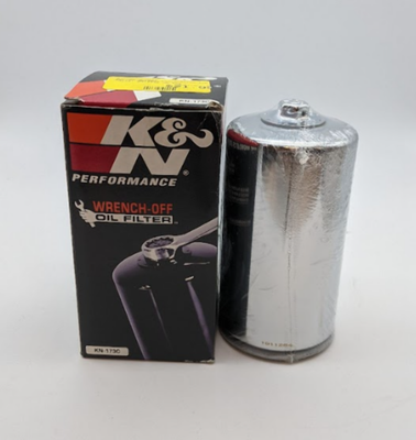 K&N Harley-Davidson Sportster Dyna Softail Chrome Oil Filter KN-173C