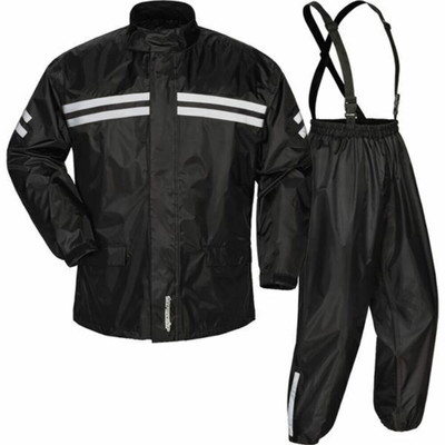 Tour Master Shield 2-Piece Rainsuit - Black, All Sizes 8789010505