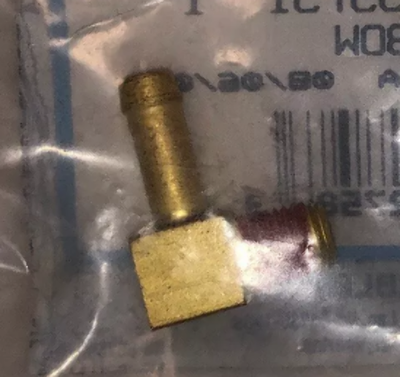 1986-2006 Quicksilver Mercury Mariner Outboard Water Hose Elbow Fitting 22-99751