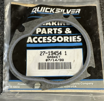 Mercury Quicksilver 27-19454 1 Gasket OEM New