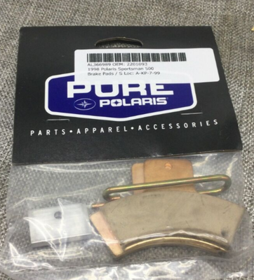 Polaris Sportsman Magnum 335 500 1998 1999 2000 2001 New OEM Brake Pads 2201093 Polaris Sportsman Magnum 335 500 1998 1999 2000 2001 New OEM Brake Pads 2201093