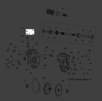 Polaris Scrambler 500, Trail Blazer Boss 330 STEEL Shifter Bellcrank - 3234148