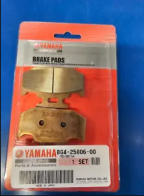2007-2024 Yamaha Grizzly Rhino Kodiak Wolverine YXZ Front Brake Pad Set