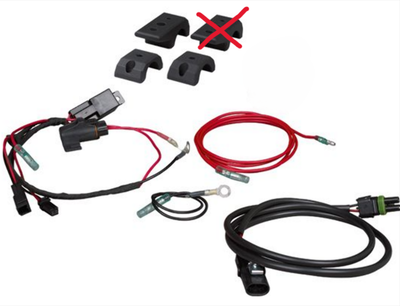 2013-2017 Can-Am Maverick X3 LED Light Bar Mounting Kit 715002175