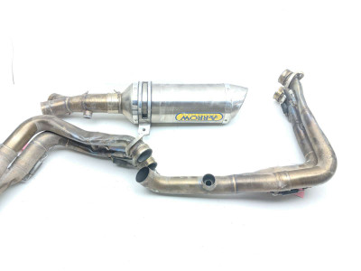 08 Yamaha YZFR6 R6 ARROW Full Exhaust Header Pipe Muffler