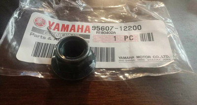 NOS OEM YAMAHA NUT, U FLANGE # 95607-12200 # NOS OEM YAMAHA NUT, U FLANGE # 95607-12200 #