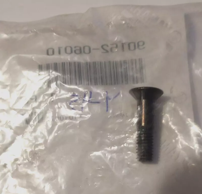 Yamaha YZ450, WR450, YFZ350 Countersunk Screw NOS 90152-06010 Yamaha YZ450, WR450, YFZ350 Countersunk Screw NOS 90152-06010