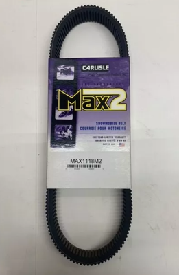 1990-1996 Polaris Indy Arctic Cat Snowmobile Drive Belt Carlisle MAX1118M2