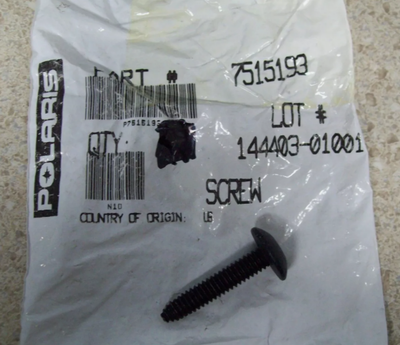 NOS OEM Polaris Screw 1996-2017 Sportsman 500 XPRESS 400 XPLORER 300 7515193