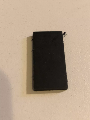 NOS 1993-2003 Harley Davidson Sportster Dyna Battery Clamp Pad OEM 66004-93 NEW