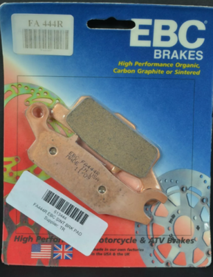 FA444R New EBC Brake Pads Yamaha Grizzly 550 700 YFM550 YFM700