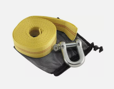 QUADBOSS Heavy Duty Tow Strap 20ft x 2" ATV UTV Recovery Rope 156156