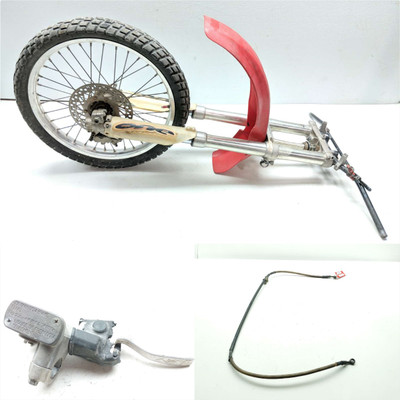 82 Honda XL500 Front End Suspension Steering Brake Conversion Kit