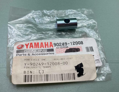 90249-12008 NOS Yamaha Pin DT175 DT80 DT250 BW200 DT100 XV700 XV535 YX100