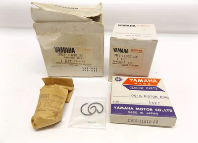 YAMAHA NEW OEM PISTON KIT 1980-81 YZ100 3R2-11630-30