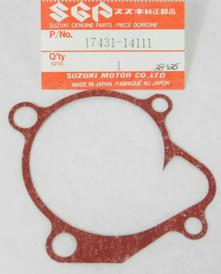 Suzuki 1981-1985 RM125 Water Pump Gasket NOS 17431-14111 QTY2