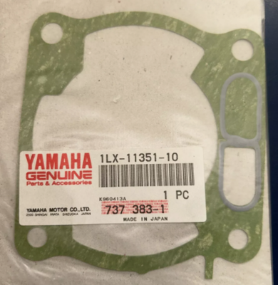 1986-1993 YAMAHA YZ125 CYLINDER BASE GASKET 1LX-11351-00