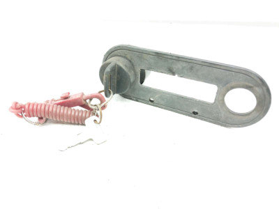 02 Polaris Scrambler 500 4X4 Ignition Switch with Bracket and Key