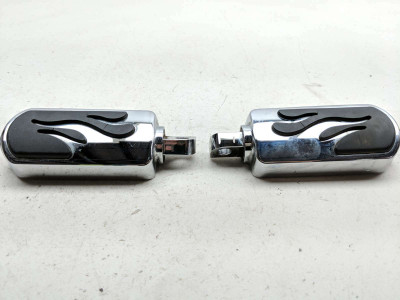 13 Harley FLD Dyna Switchback Highway Front Driver Foot Pegs