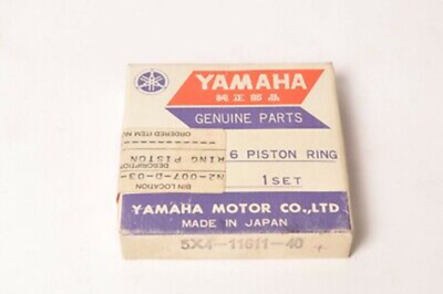 1982-1984 Yamaha YZ125 New OEM Piston Ring Set 1.00mm 5X4-11611-40