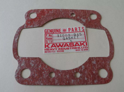 KAWASAKI NEW OEM CYLINDER BASE GASKET 11009-045