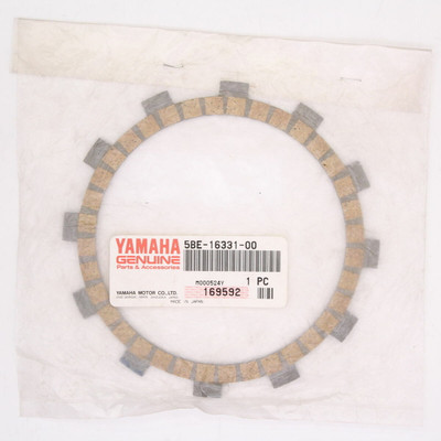 Yamaha Friction Plate Part Number - 5BE-16331-00-00 QTY2