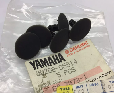 YAMAHA NEW OEM RIVET 90269-05914 QTY-5
