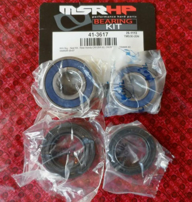 MSR Wheel Bearing and Seal Kit - Honda XR650 / CR125R /CR250R / CR480R 25-1113
