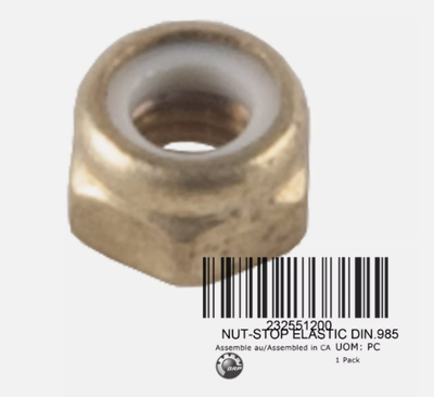 BRP SEA DOO NEW OEM NUT-STOP ELASTIC DIN 232551200 QTY-2