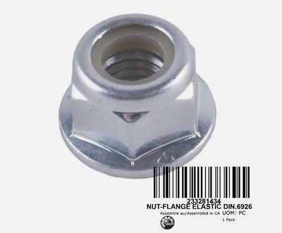 1996-2024 Can-Am Ski-Doo Sea-Doo OEM M8 Flange Nut 233281434 QTY-2