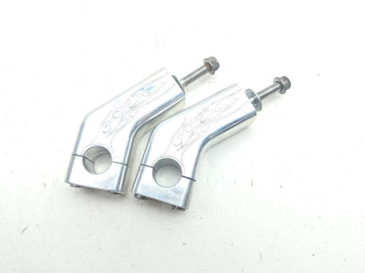 06 Kawasaki Vulcan 900 VN900 Billet Handle Bar Handlebar Risers A0811013