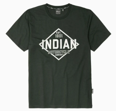 Polaris Indian Motorcycle Men's Rhombus Tee Khaki S 286288702