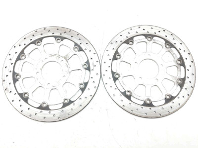 97 Suzuki TL1000 S Front Wheel Disc Brake Rotors INV