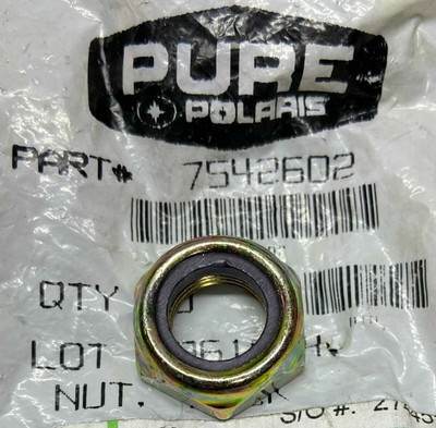Polaris ATV 7542602 Nylon Lock Nut QTY2