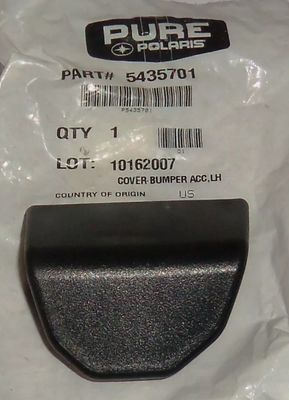 POLARIS PURE NOS OEM SNOWMOBILE LH BUMPER MOUNT COVER 5435701