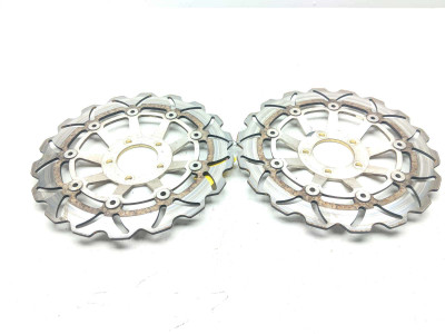 01-05 Suzuki Bandit GSF1200S GSF 1200 Front Disc Brake Rotors INV