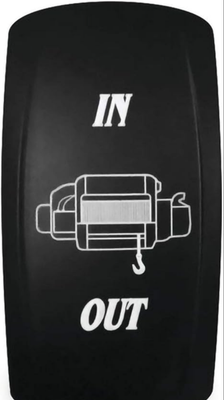 MODQUAD RACING ENGRAVED WINCH IN/OUT SWITCH COVER 379751