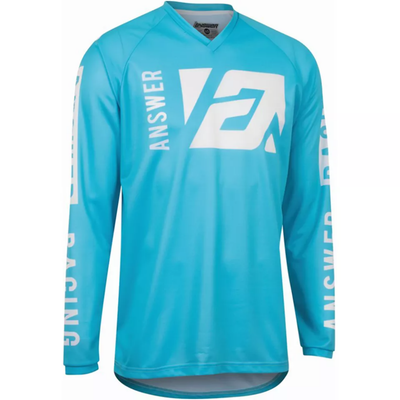 Answer Racing Syncron Merge Jersey Astana/White - Medium 446762