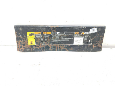 18 Kubota RTV X1140 Label Plate Guard Cover Panel