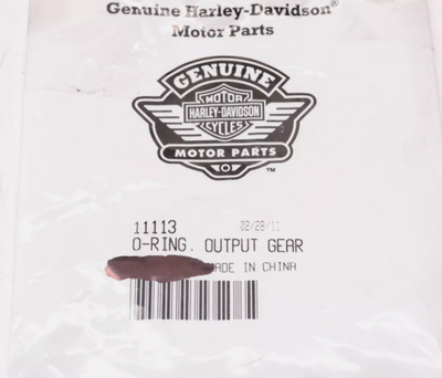 HARLEY DAVIDSON NEW OEM OUTPUT GEAR O-RING 11113 QTY-2