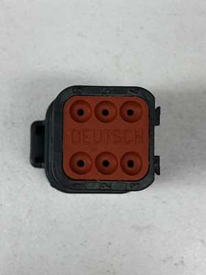 1994-2024 Harley-Davidson Black 6-Pin Sealed Pin Housing OEM 72106-94BK