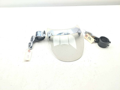 14-20 BMW R Nine T Pure Flyscreen Windshield Wind Screen W/Mount Brackets