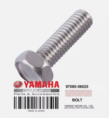YAMAHA NEW OEM BOLT 97080-06020
