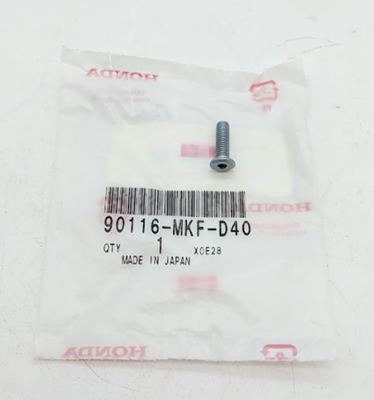 HONDA NEW OEM BOLT, SPECIAL (5X16) 90116-MKF-D40 QTY 2