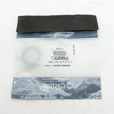 TRIUMPH NEW OEM OIL SEAL (24X17X5) T3600066