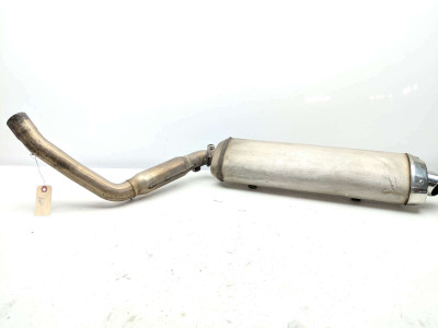 01-07 Aprilia Caponord ETV 1000 Right Exhaust Muffler Silencer Cans
